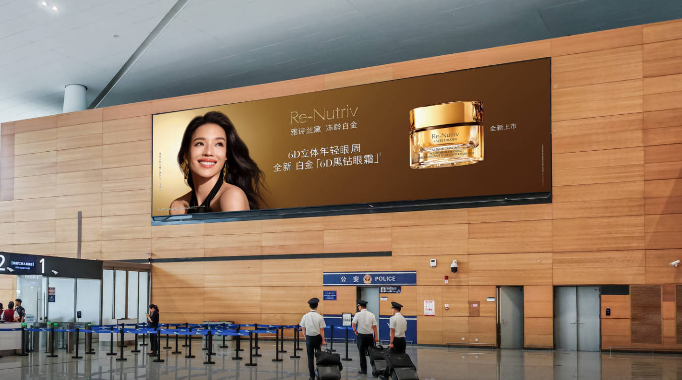 Chengdu Tianfu Airport advertisement-T1 International Security Inspection Area Lightbox Set