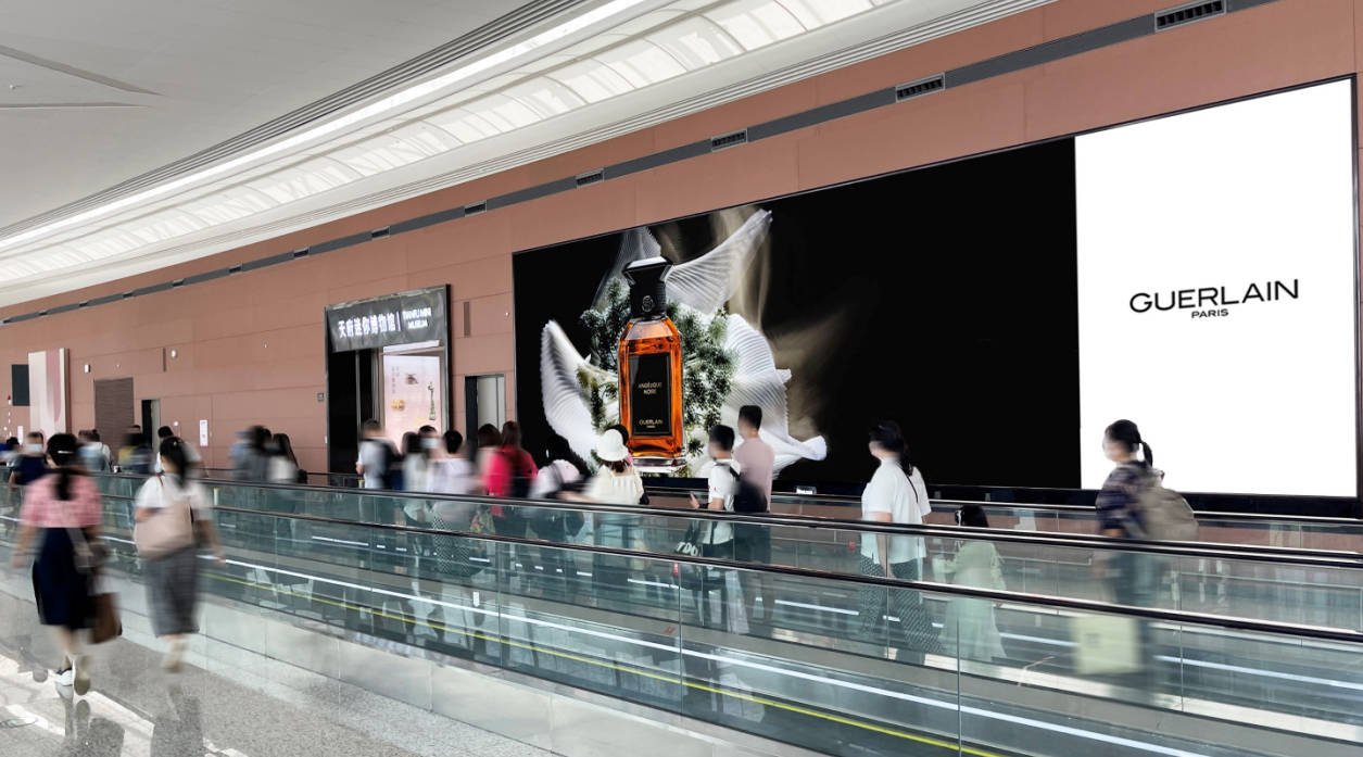 Chengdu Tianfu Airport advertisement-T2 Domestic Mixed Flow Zone Lightbox Set 2