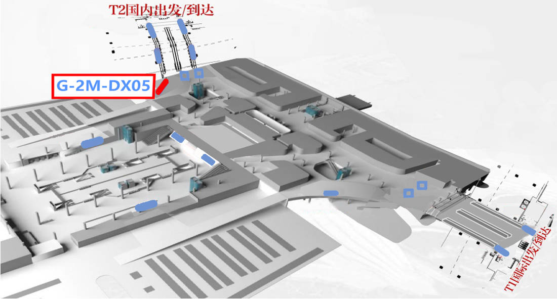 Chengdu Tianfu Airport advertisement-T2 Domestic Departure and Arrival Channel Lightbox DX05Bitmap
