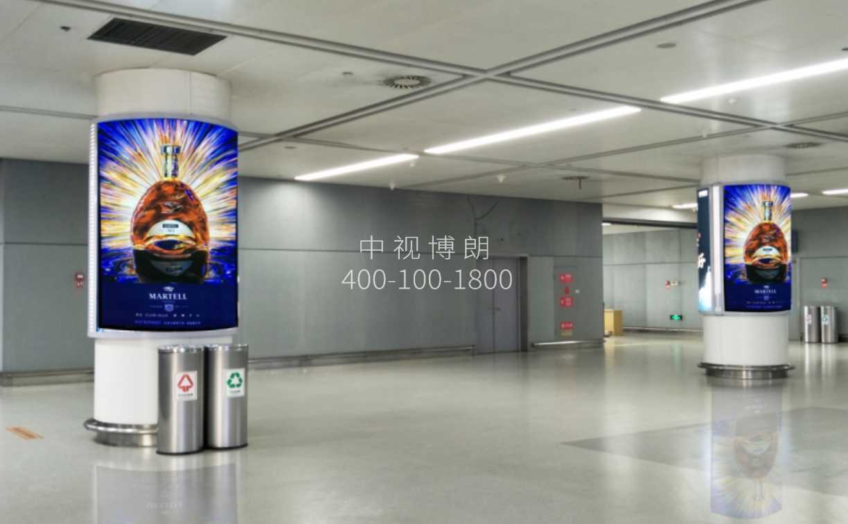 太原武宿国际机场广告-国内到达行李厅包柱
