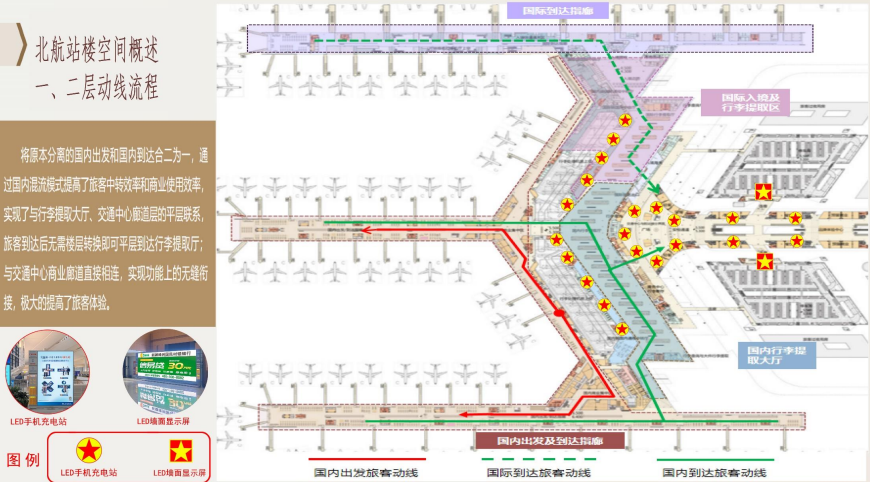 乌鲁木齐地窝堡国际机场广告-T4出发及到达全覆盖大屏套装位置图