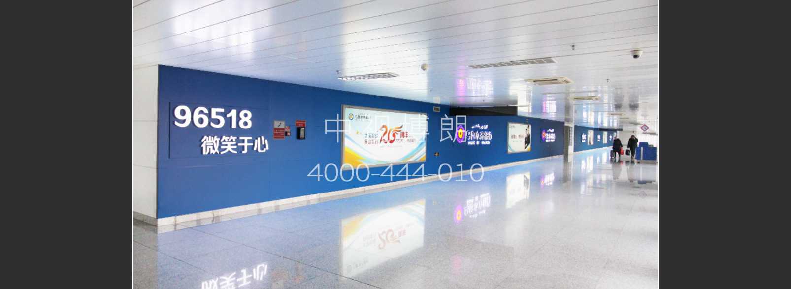 乌鲁木齐地窝堡国际机场广告-T3到达墙面灯箱2