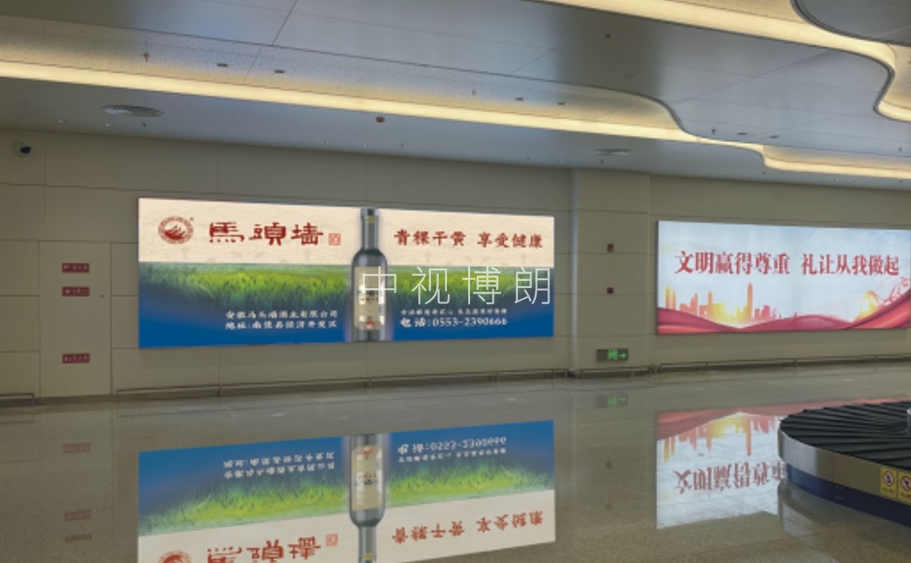 芜湖机场广告-到达行李提取厅
