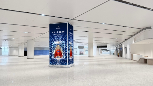 Xiamen test-F2 Domestic Departure Pillar Light Box Set 2