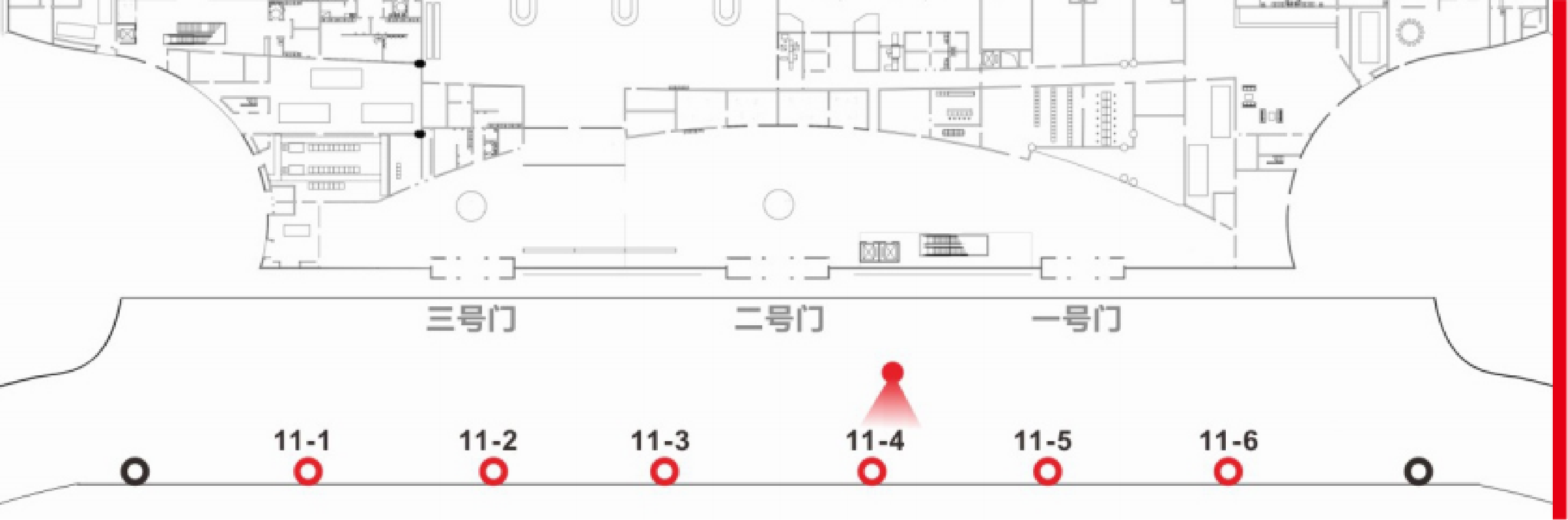 宜宾五粮液机场-户外高架桥下包柱灯箱点位图