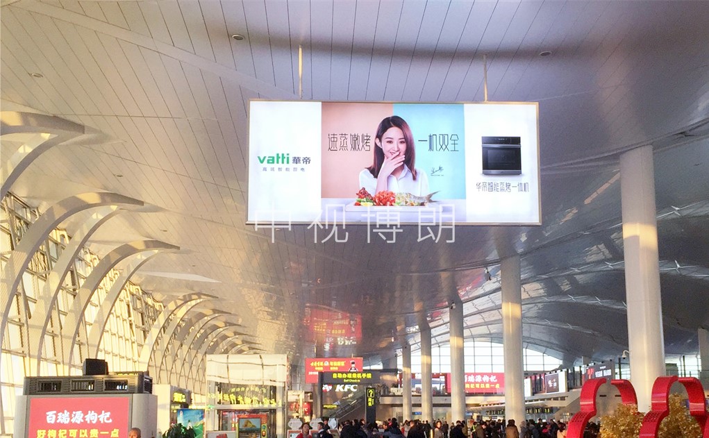 银川机场挂旗广告