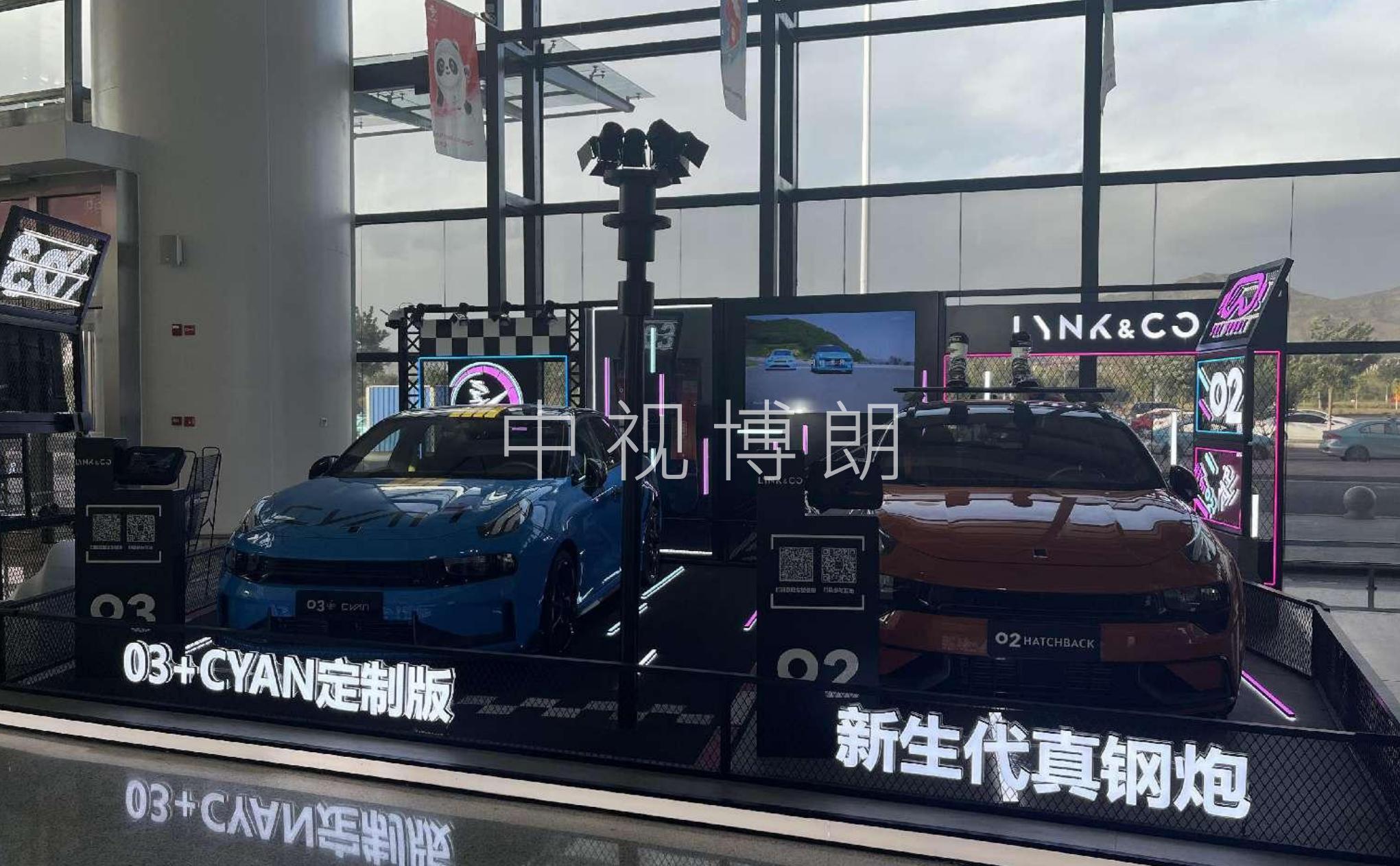张家口机场广告-出发值机大厅实物展位
