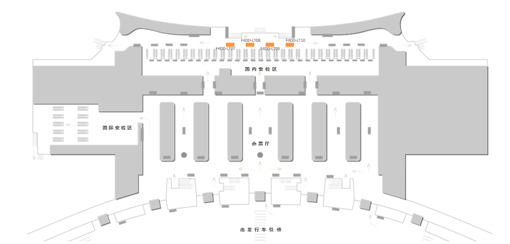 郑州机场安检风塔灯箱广告